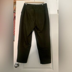 Frank and oak Amelia Balloon pants -dark green